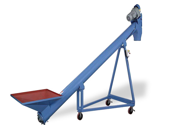 带角度螺旋输送机