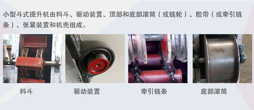 小型斗式提升机细节