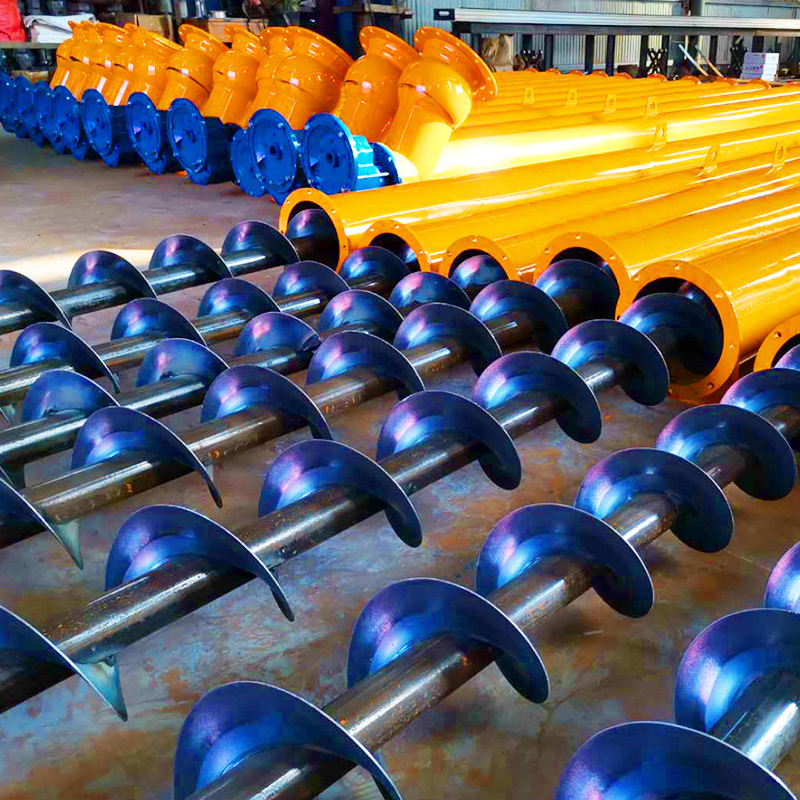 水泥罐螺旋输送机图片