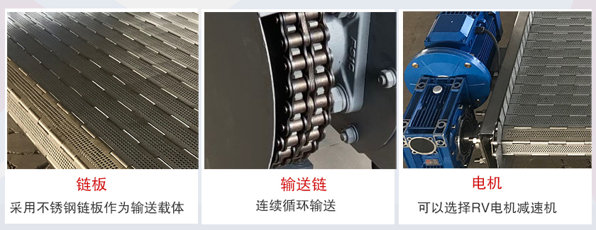 食品链板输送机结合