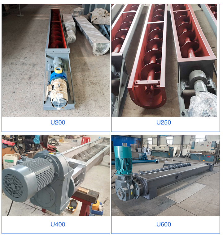 输送量决定了螺旋输送机型号的选择，用户所需输送物料的产量越大，选择的螺旋给料机型号也就越大