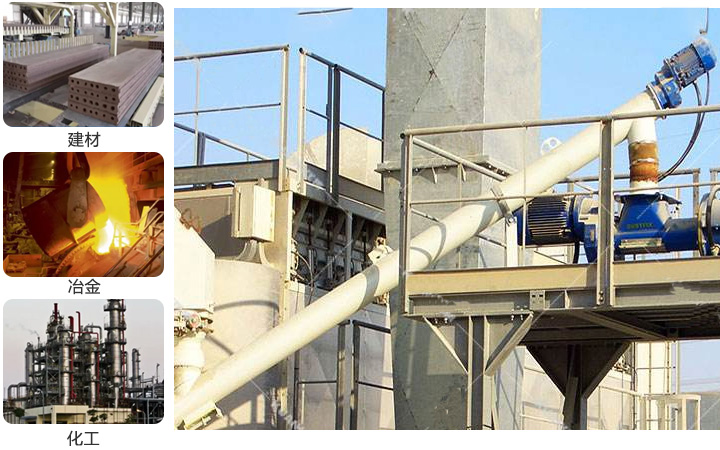 耐高温螺旋输送机工作用途